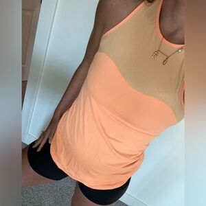 Lululemon orange tank